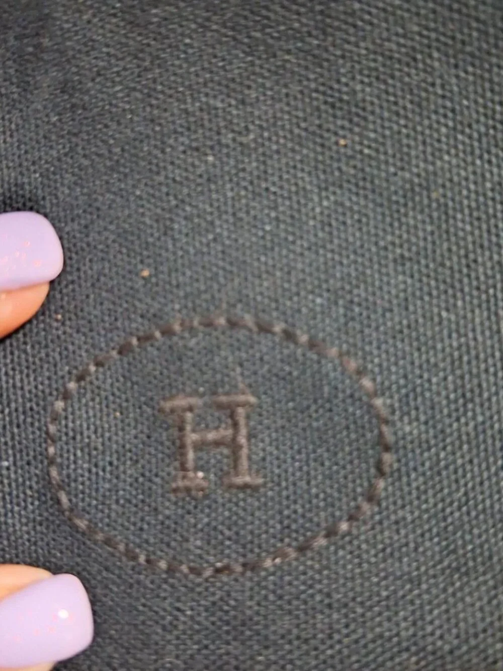 Hermes Toile Polochon Mimile Backpack or Knapsack